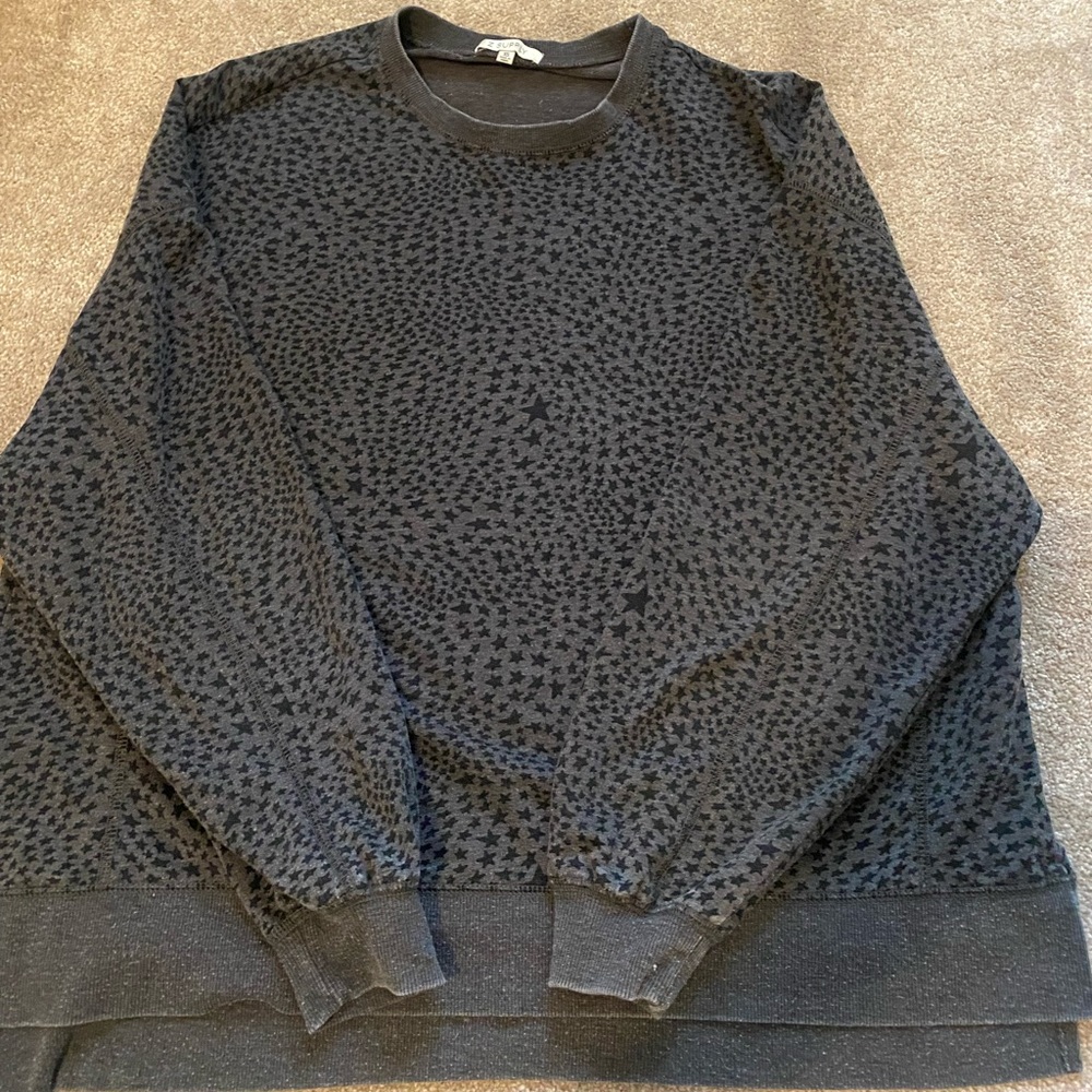 Star Charcoal Grey Sweater, Z Supply, Size Small